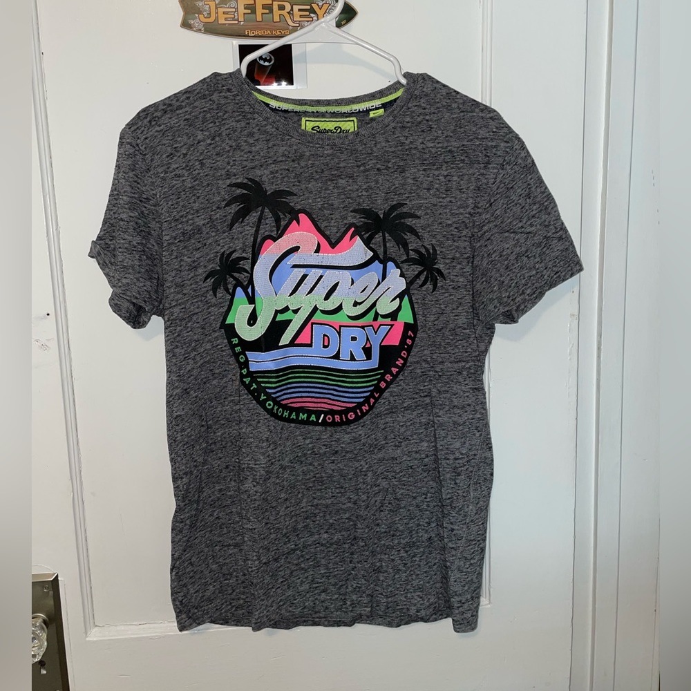 Super Dry Palm Tree Graphic Tee